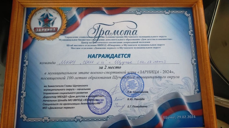 "Зарница-2024".